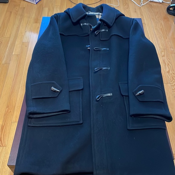 Burberry London men’s navy coat - Picture 1 of 7